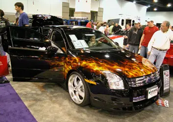 great flames