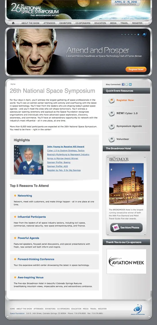 26th National Space Symposium