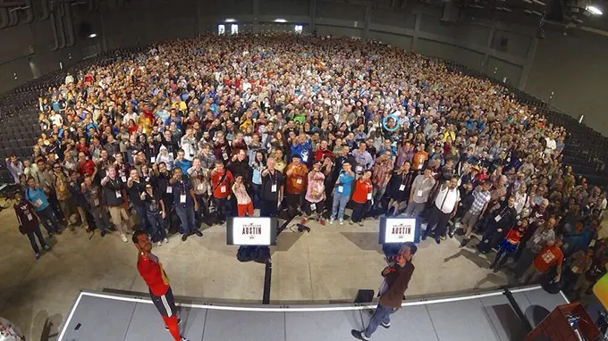 DrupalCon Drone Photo