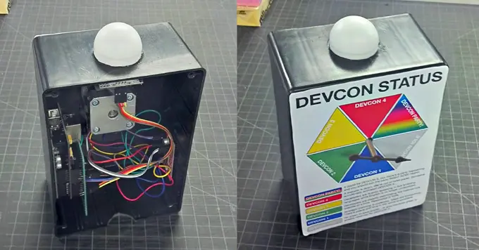 DEVCON front and back