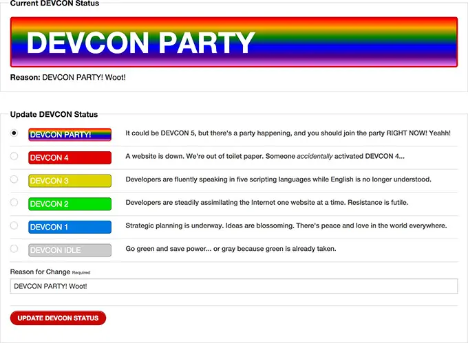 DEVCON PARTY