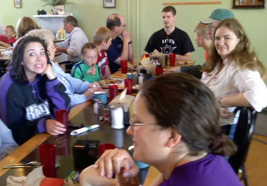 family breakfast