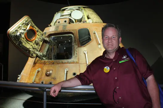 Fred with Apollo 14 Pod