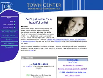 Town Center Dentistry and Orthodontics - before