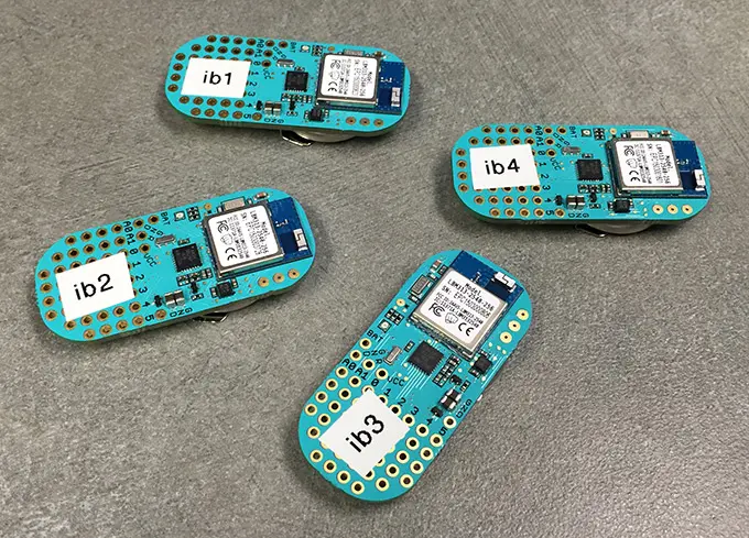 LightBlue Beans being used as prototype iBeacons