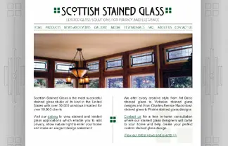 Scottish Stained Glass Website