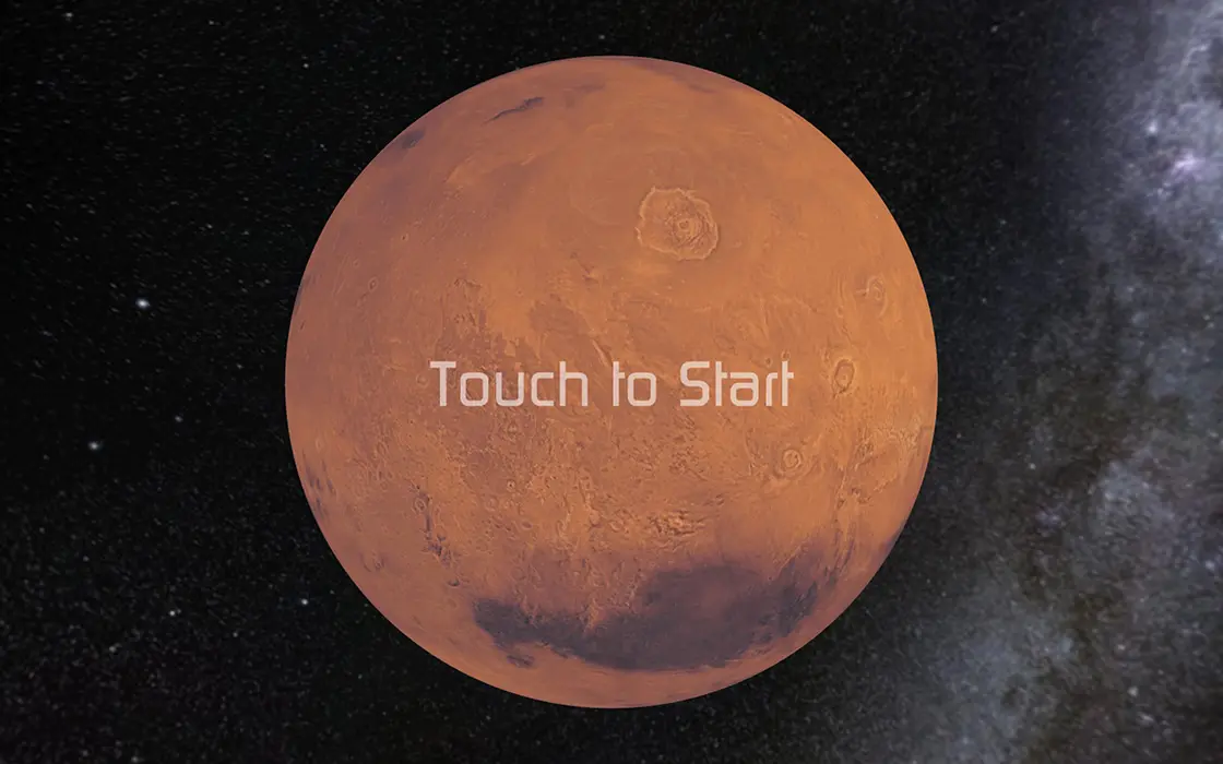 "A Touch of Mars" Kiosk